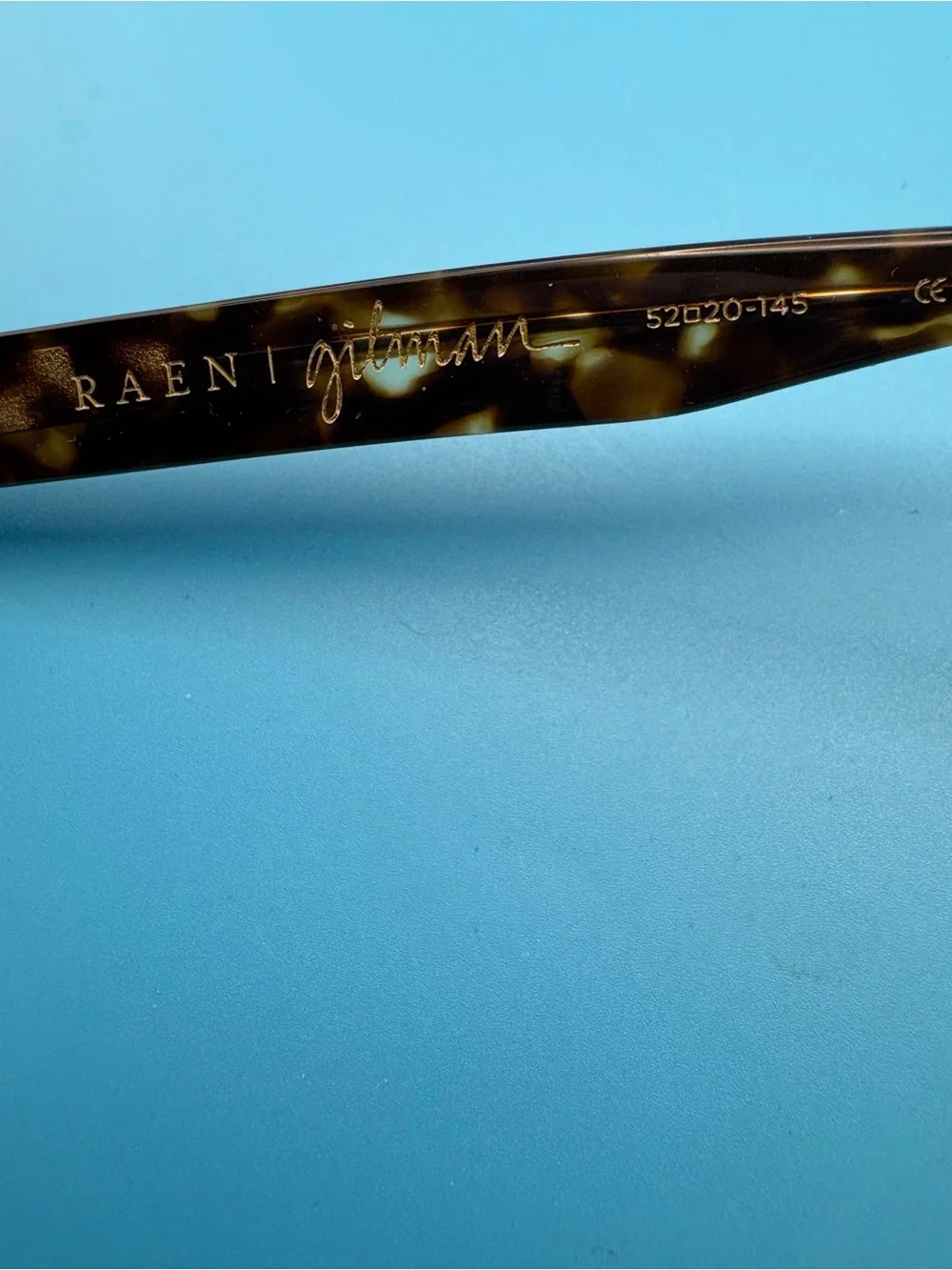 RAEN Gilman Tortoise Frame Sunglasses with Green Lenses